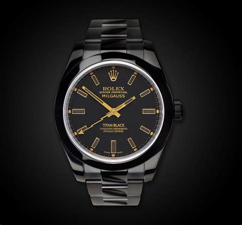 rolex milgauss titan black prezzo